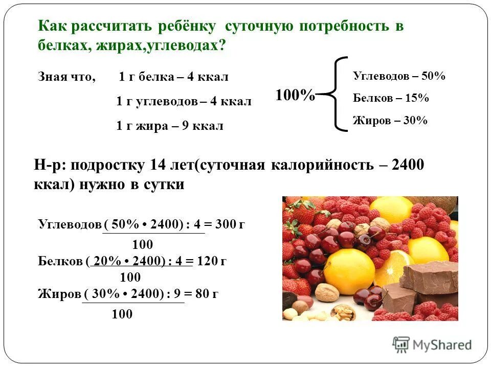 Суточная норма веса