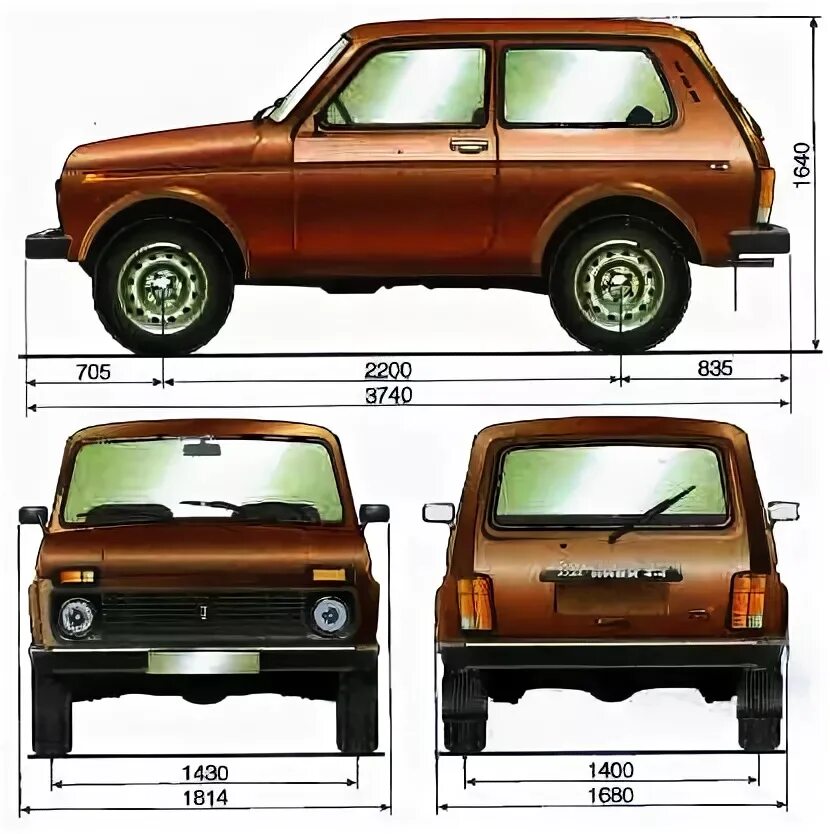 Габариты автомобилей ваз. Габариты ВАЗ 21213 Нива. Габариты ВАЗ 2121 Нива. Ширина Нивы 2121. Ширина ВАЗ 2121 Нива.