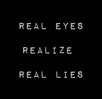 Real lies