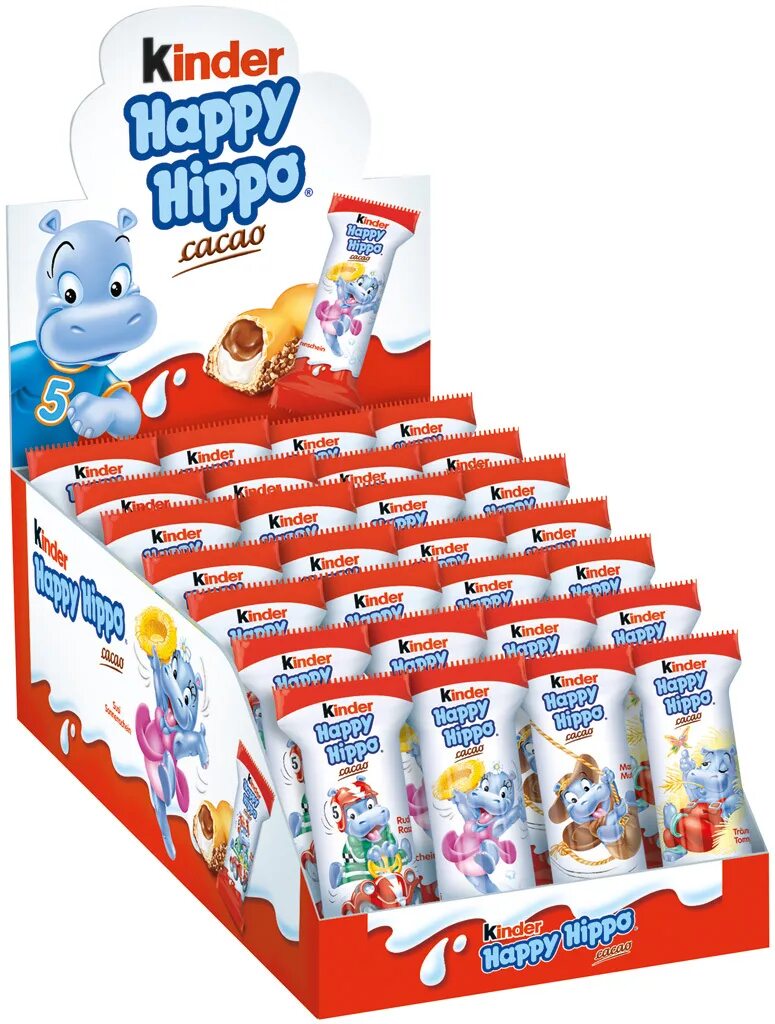 Киндер мини Хеппи Хиппо какао 20,7гр. Kinder бегемотики Happy Hippo. Киндер Hippo Cacao 20.7 гр*28 шт. Шоколадно-молочное печенье kinder Happy Hippo Cacao со вкусом какао 588г (28штук).