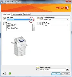 Setup xerox