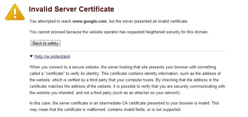 Server Certificate Invalid or not present. Connection secure (valid Certificate. Certificate not found закупки. 526: Invalid SSL Certificate что это значит.