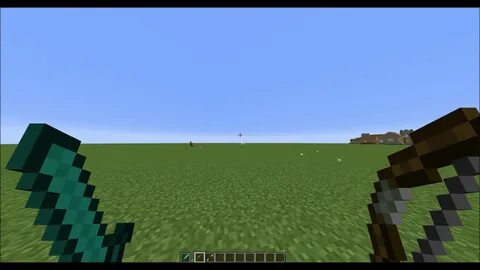 Animation minecraft bow GIF.