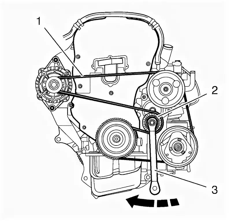обводной ремень шевроле 1. 8 схема. схема ремня шевроле круз. схема ремня шевроле круз. 6 схема.