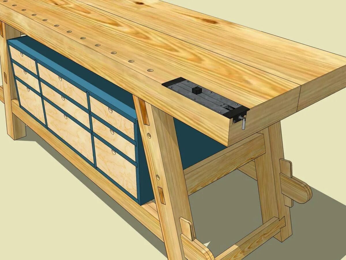 Как сделать workbench. Верстак столярный workbench. верстак столярный sketchup. верстак сборочный ос0012095. верстак столярный вст-02-03 исп 2.
