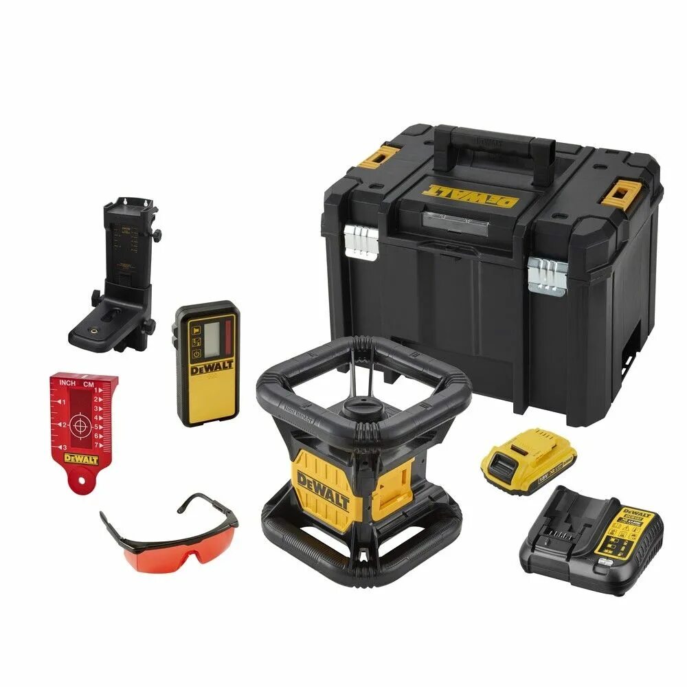 Девольт лазерный уровень. Нивелир dewalt dce074d1r. самовыравнивающийся ротационный красный лазерный уровень dewalt dce074d1r. лазерный уровень деволт. лазерный уровень dewalt 18v.