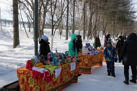 Масленица в южно приморском парке