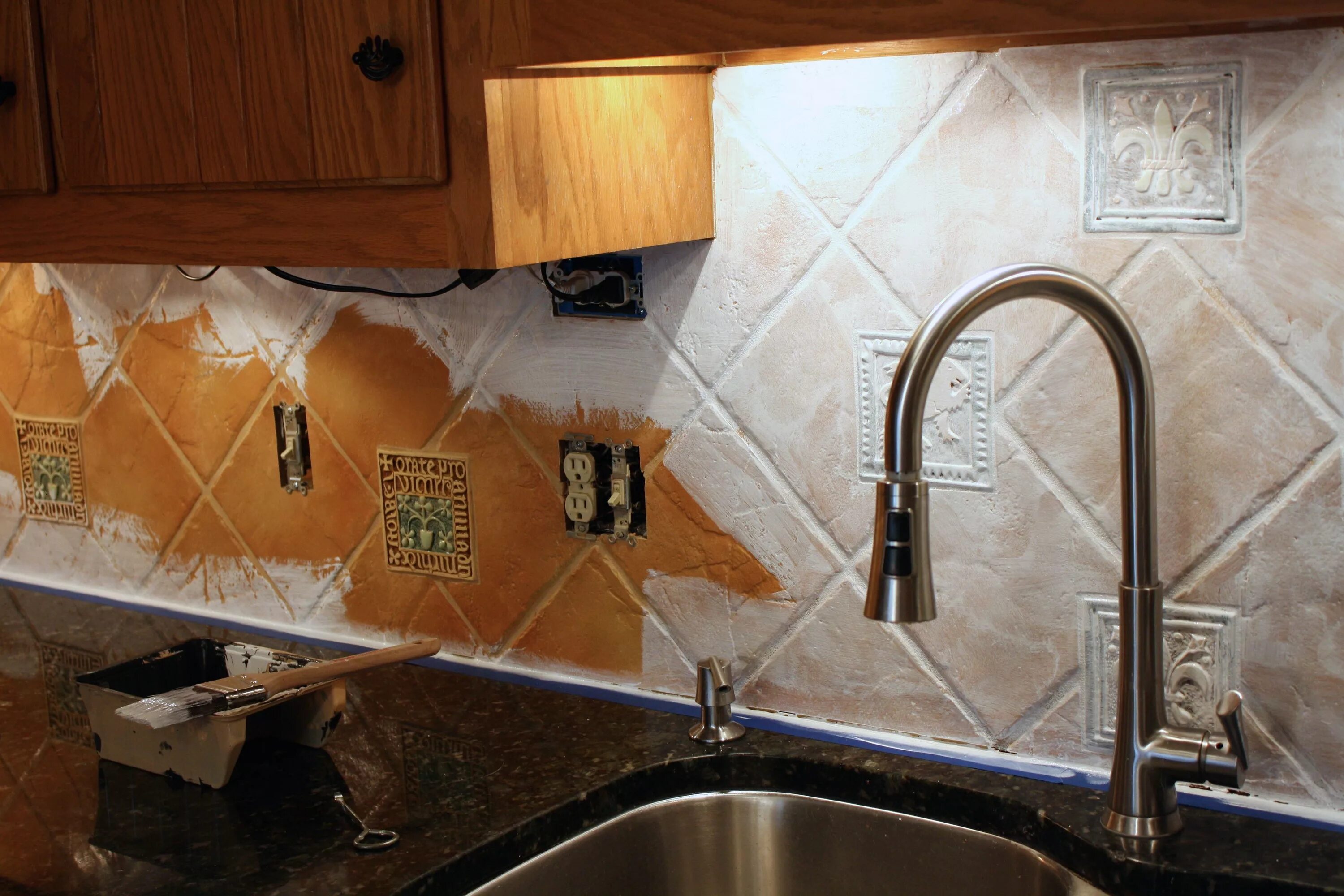 Как снять старый фартук на кухне Pfeil Richtlinien leiten removing tiles from kitchen wall Bartenwal Elektrifizie
