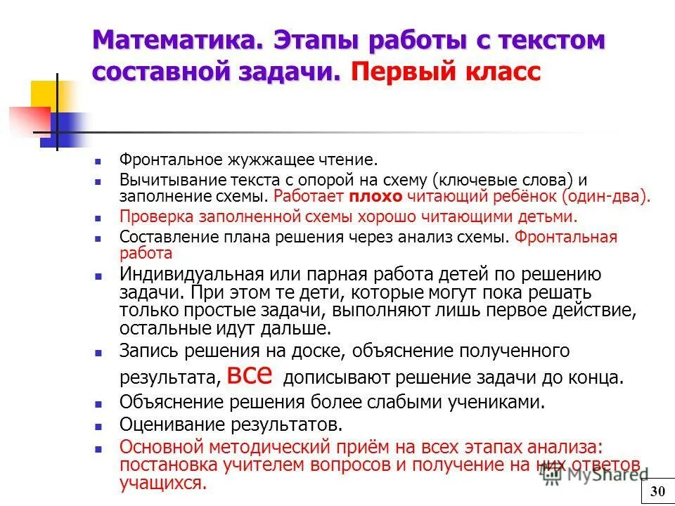 Этапы работы с текстом 6 класс. Этапы решения составных задач. Этапы работы над составной задачей. Составной текст это.