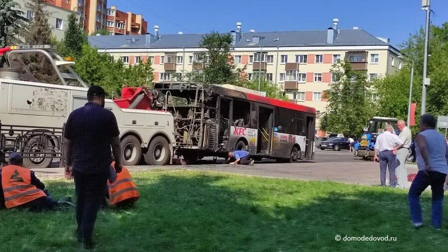 Домодедово сегодня новости последнего часа. В Домодедово сгорел автобус. В Ногинске сгорели автобусы. Пожар в Домодедово на Гагарина 50. В Домодедово сгорел мусоровоз.