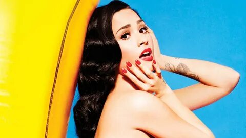 Demi Lovato Goes Topless In Complex, Gets Candid on Ruby Rose Hookup Rumors...