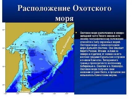 Характеристика охотского моря