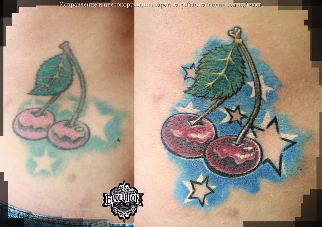 Татуировка выцветает. Татуировки через несколько лет. Цветная Татуировка через 10 лет.