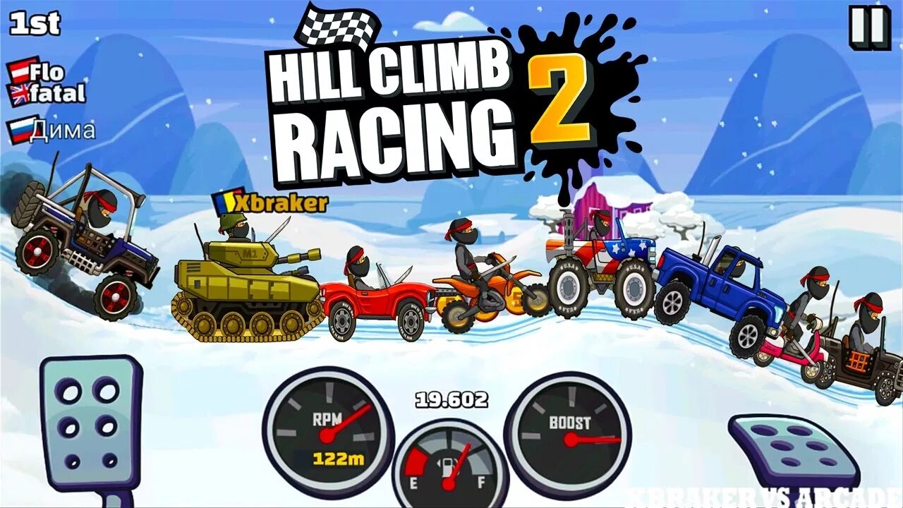 Him racing 2. Хилл климб рейсинг 1. Hill Climb Racing машинки. Хилл климб рейсинг 2. Hill Climb Racing 1.50.2.