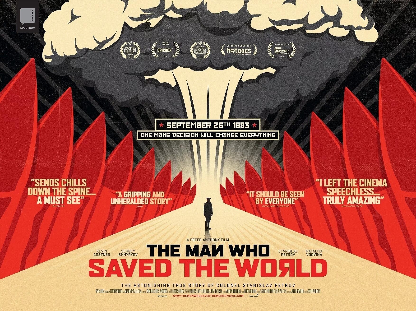 The man who saved the World (2014 Постер. Человек который спас мир Постер.