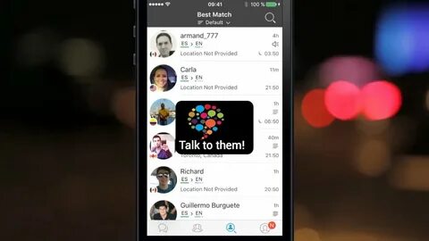 Hello talking