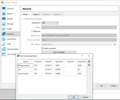 Network setting