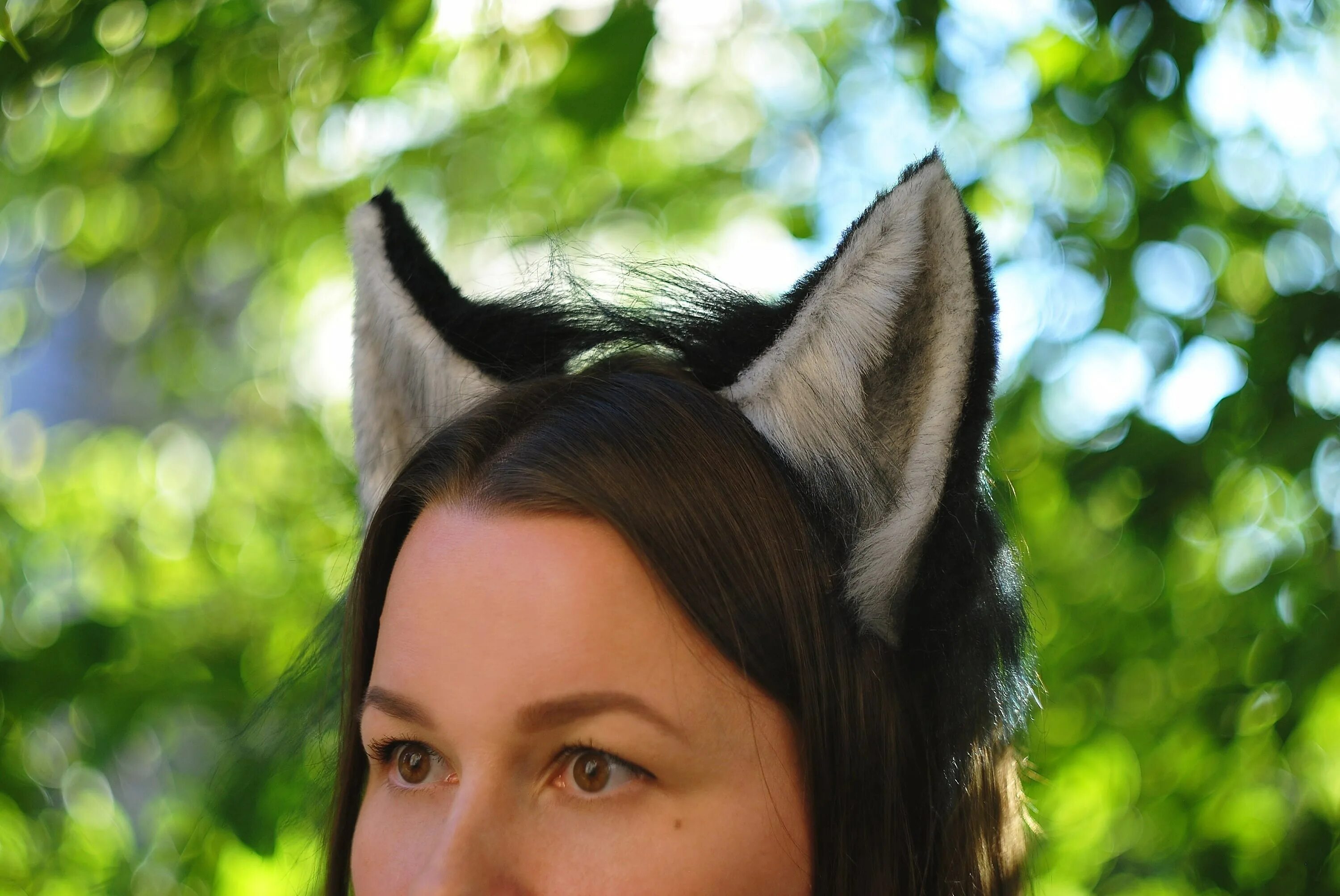 Fox ears. Кошачьи ушки. Уши волка. Реалистичные кошачьи ушки. Лисьи уши.