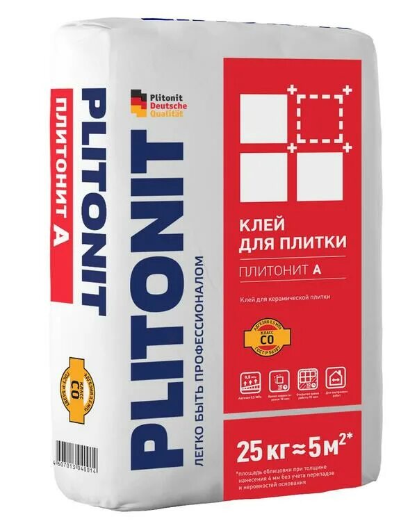 Плитонит 25. Плитонит клей для плитки 25.
