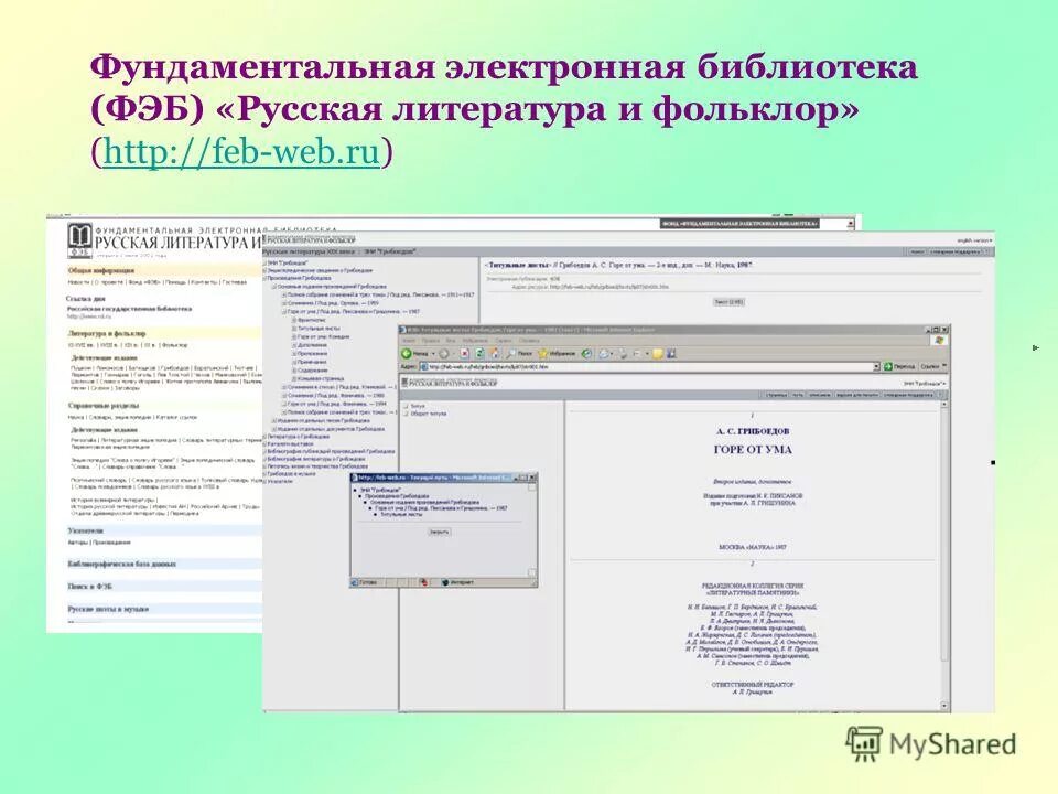 Электронные библиотеки примеры. Фундаментальная электронная библиотека. ФЭБ. Электронная библиотека презентация. Фундаментальная литература.