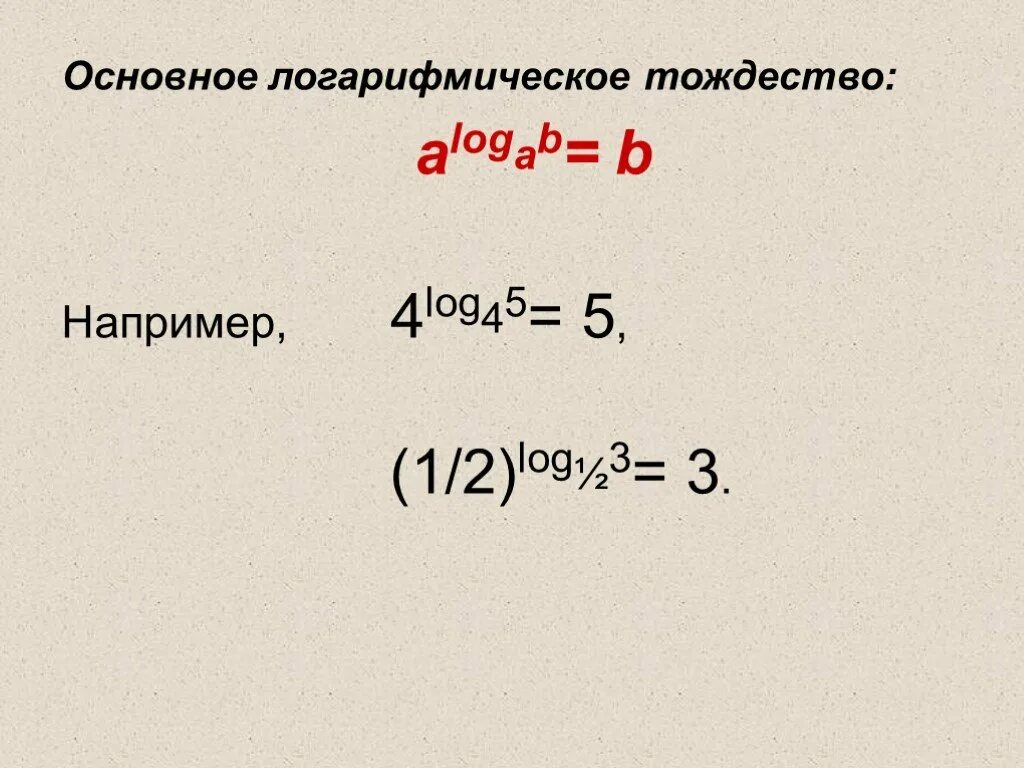 Основное логарифмическое тождество. Основное логарифмическое тождество тождество. Основные тождества логарифмов. Сонвоное логарифмичское тождетсво. Log a a 2 b 9