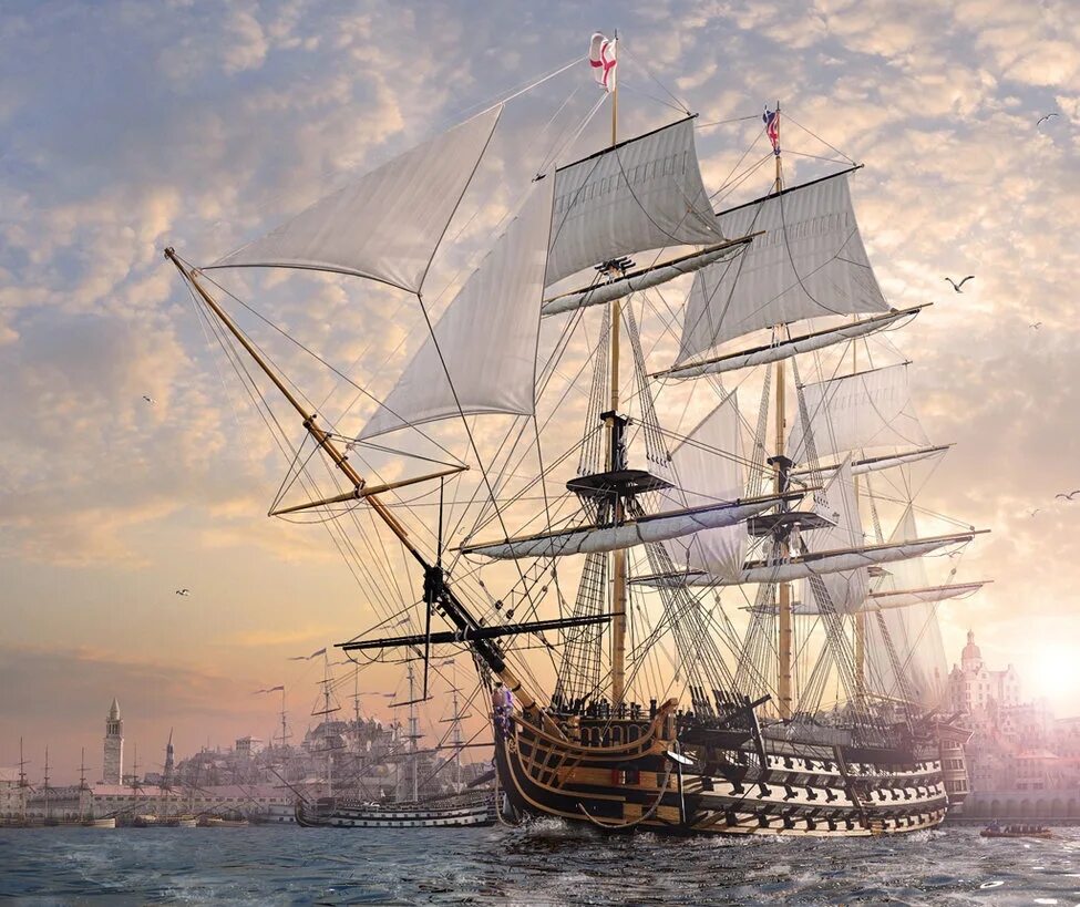 Парусный корабль HMS Victory. Линкор HMS Victory. Флагман Нельсона Виктори. Фрегаты история