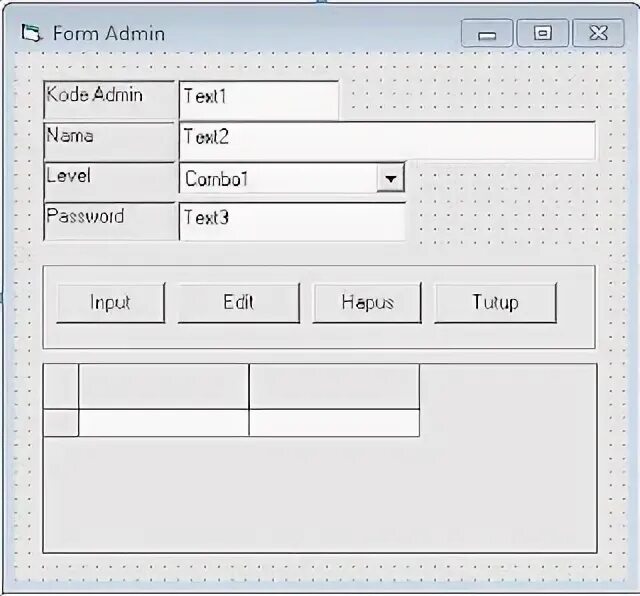 Admin form php. Admin form php