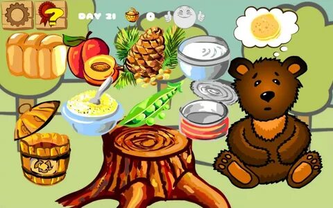 Игра с медведем в детском саду
