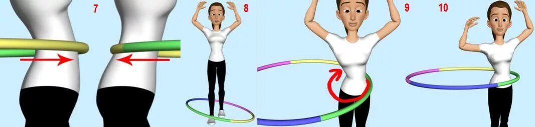 Сколько минут крутить. Упражнения с обручем для похудения. Упражнения с обручем для талии. Вращение обруча. Вращения обруча для похудения.