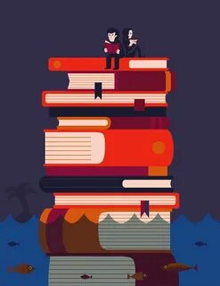Постер библиотека