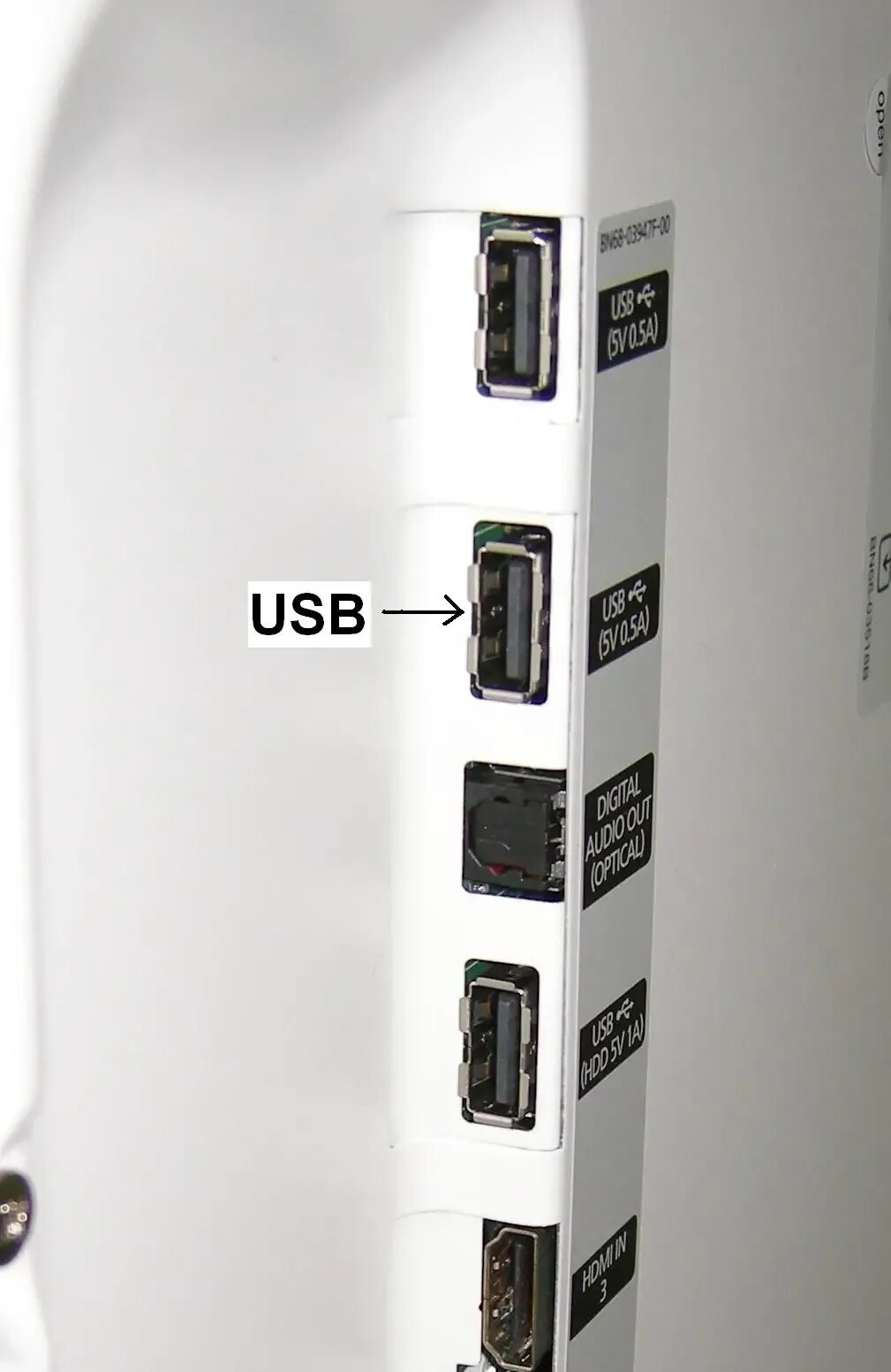 Usb порт телевизора