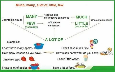 Quantifiers - Much, Many, Some, Any, Few, Little... 