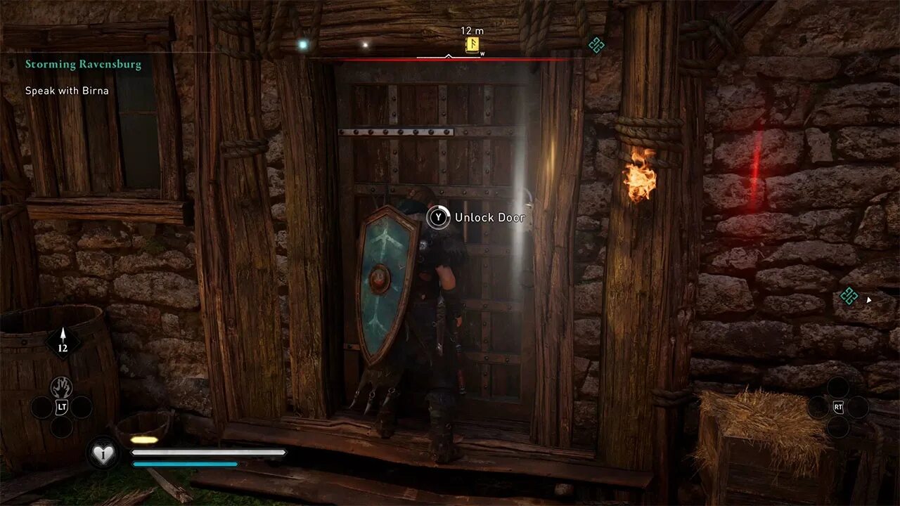 Get through the door
