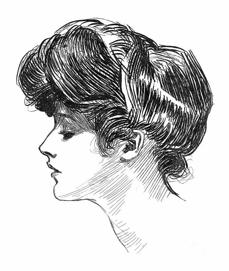 Девушки гибсона. Charles Dana Gibson девушка.