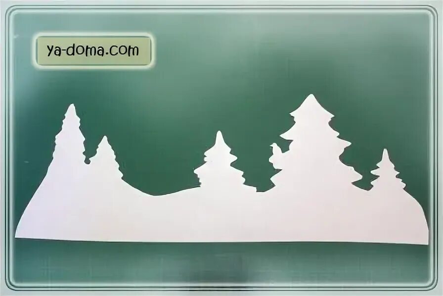 Шаблон сугробов для вырезания на окно Одноклассники Christmas paper, Painted ornaments, Pop up cards