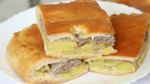 Пироги с картошкой на скорую руку