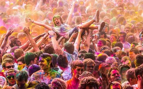 Colorful event