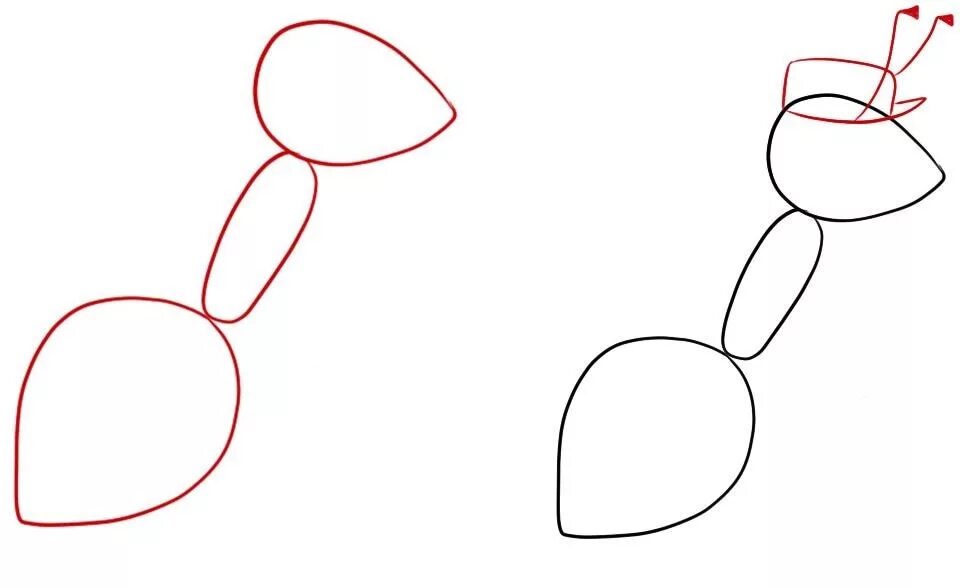 Поэтапное рисование муравья для дошкольников. Муравей пошаговое рисование для детей. Муравей поэтапное рисование для детей. Поэтапный рисунок муравья.