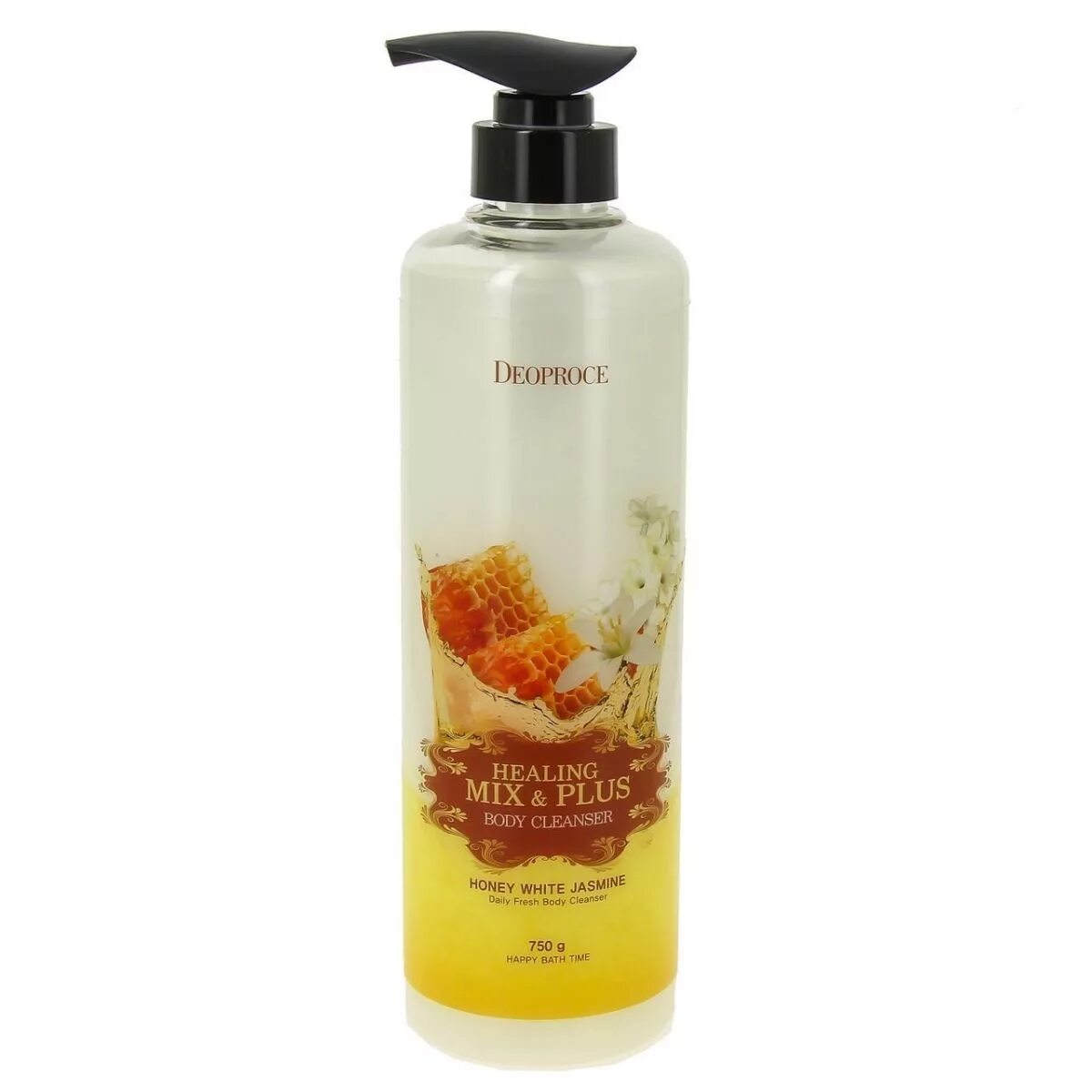 Deoproce Healing Mix & Plus body Cleanser Mix Berry 750g. Гель душа Корея Honey.