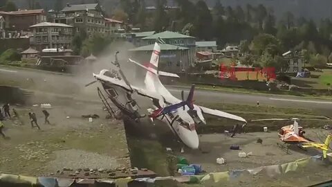 Crash against