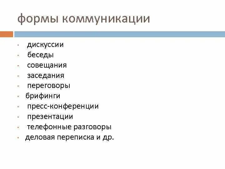 Формы коммуникации. Коммуникативные формы. Формы коммуникации в сервисе. Форма коммуникации беседа виды.