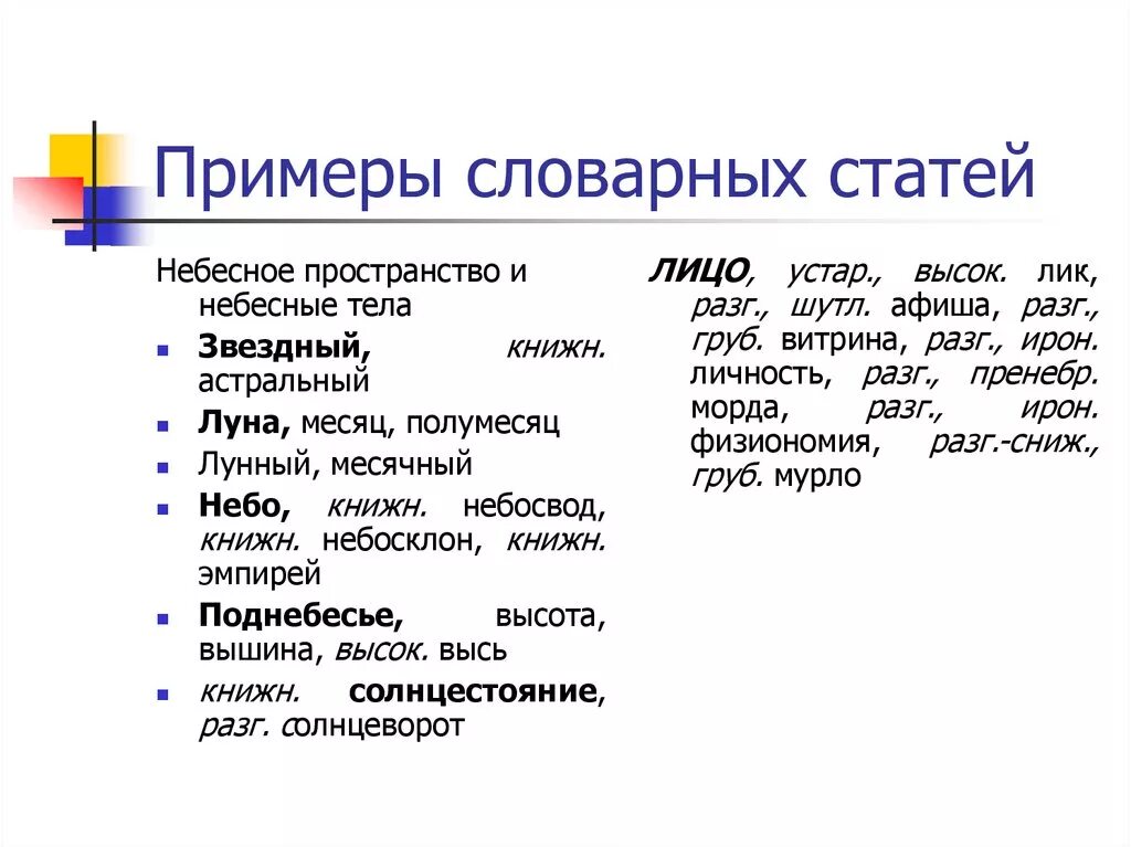 Примеры словарных статей. Словарная статья пример. Составить словарную статью. Пример составления словарной статьи.