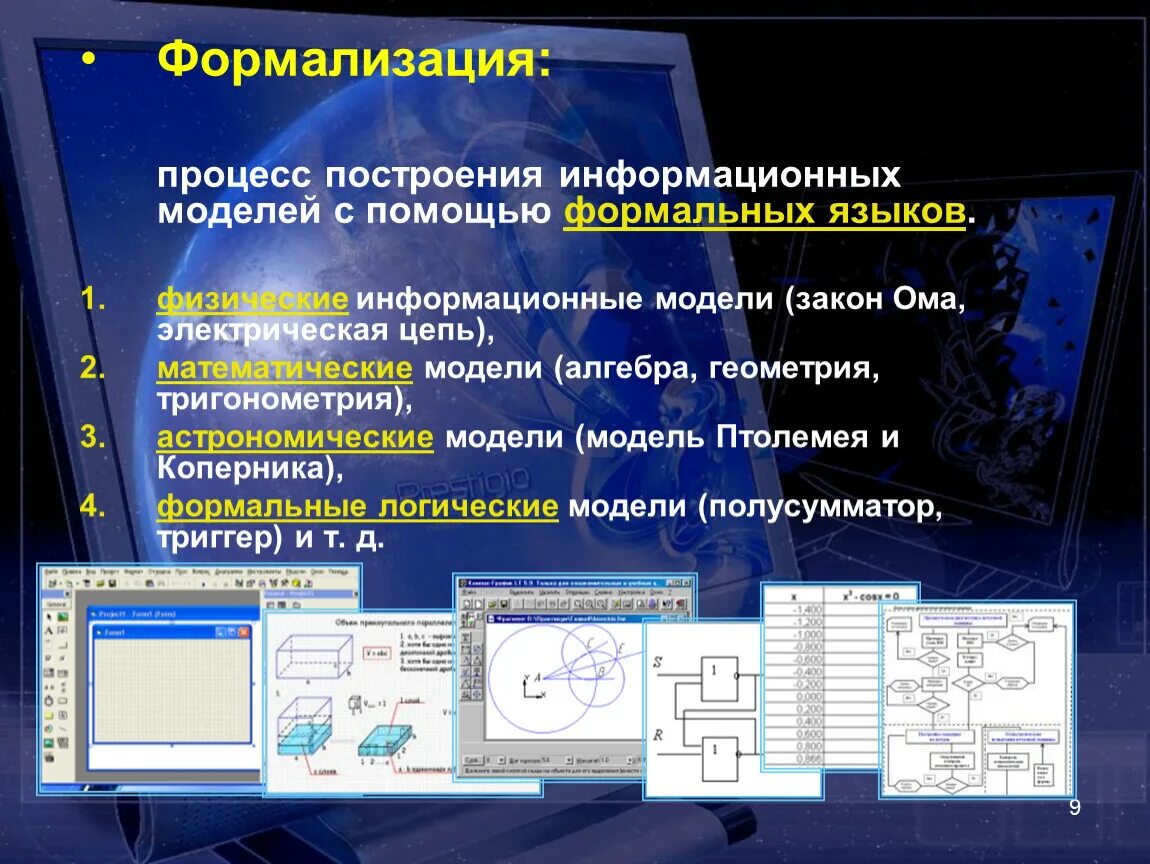 Компьютерное моделирование. Компьютерные математические модели. Построение математической модели. Компьютерное информационное моделирование.