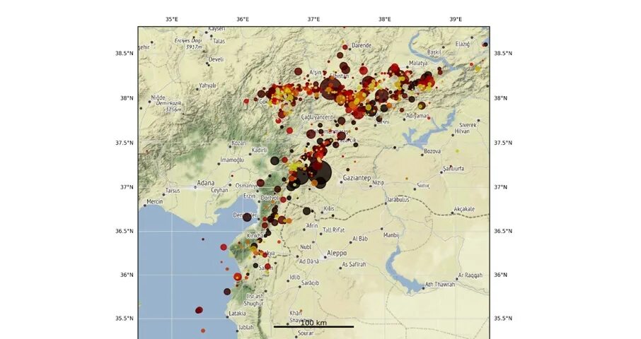 Карта землетрясений в турции. Карта землетрясений. Сейсмическая карта Турции. Землетрясение в Турции на карте. Землетрясение в Турции 2023 на карте.