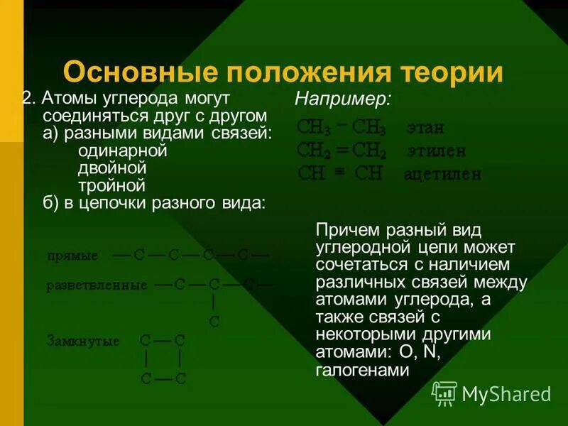 характеристика одинарной связи