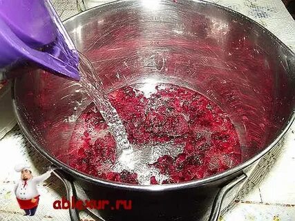 Залить горячую воду