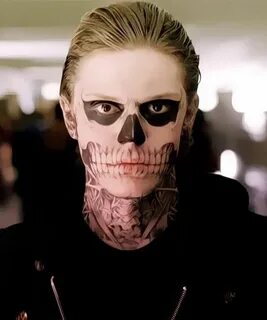 Evan peters skeleton