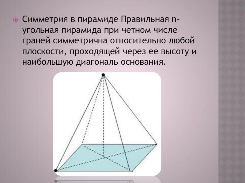 Правильная четырехугольная пирамида. Симметрия правильной четырехугольной пирамиды. Пирамида правильная пирамида тетраэдр. Правильная 4 угольная пирамида.