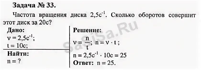 Задачи на частоту