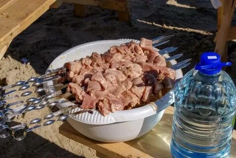 Шашлык на воде